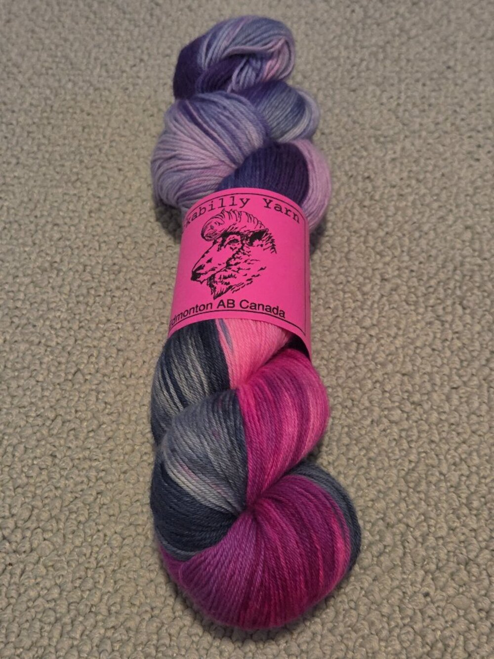 Hand Dyed Sock Yarn - Rockabilly Yarns
